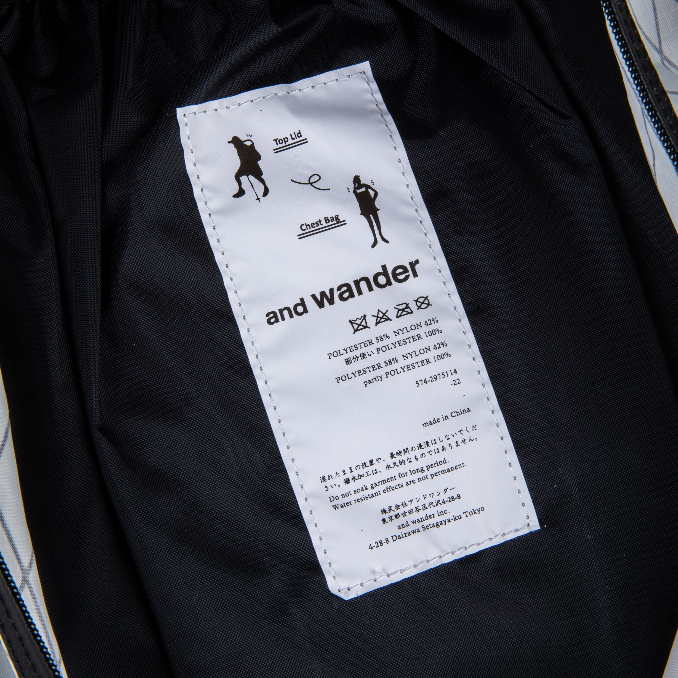 And Wander X-Pac 40L Backpack Off White