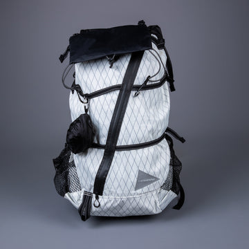 And Wander X-Pac 40L Backpack Off White