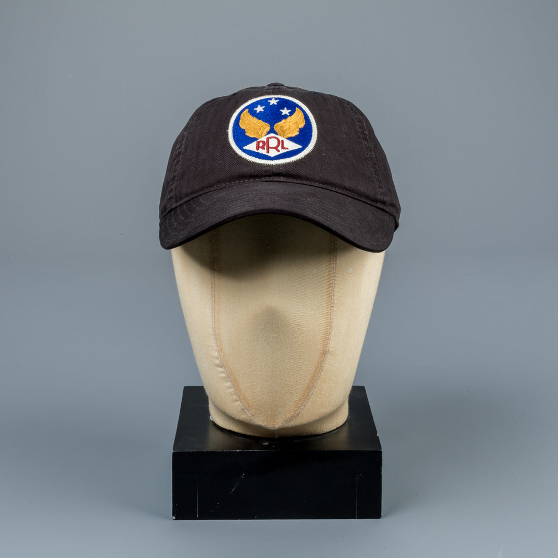 RRL Ball Cap Hat Black
