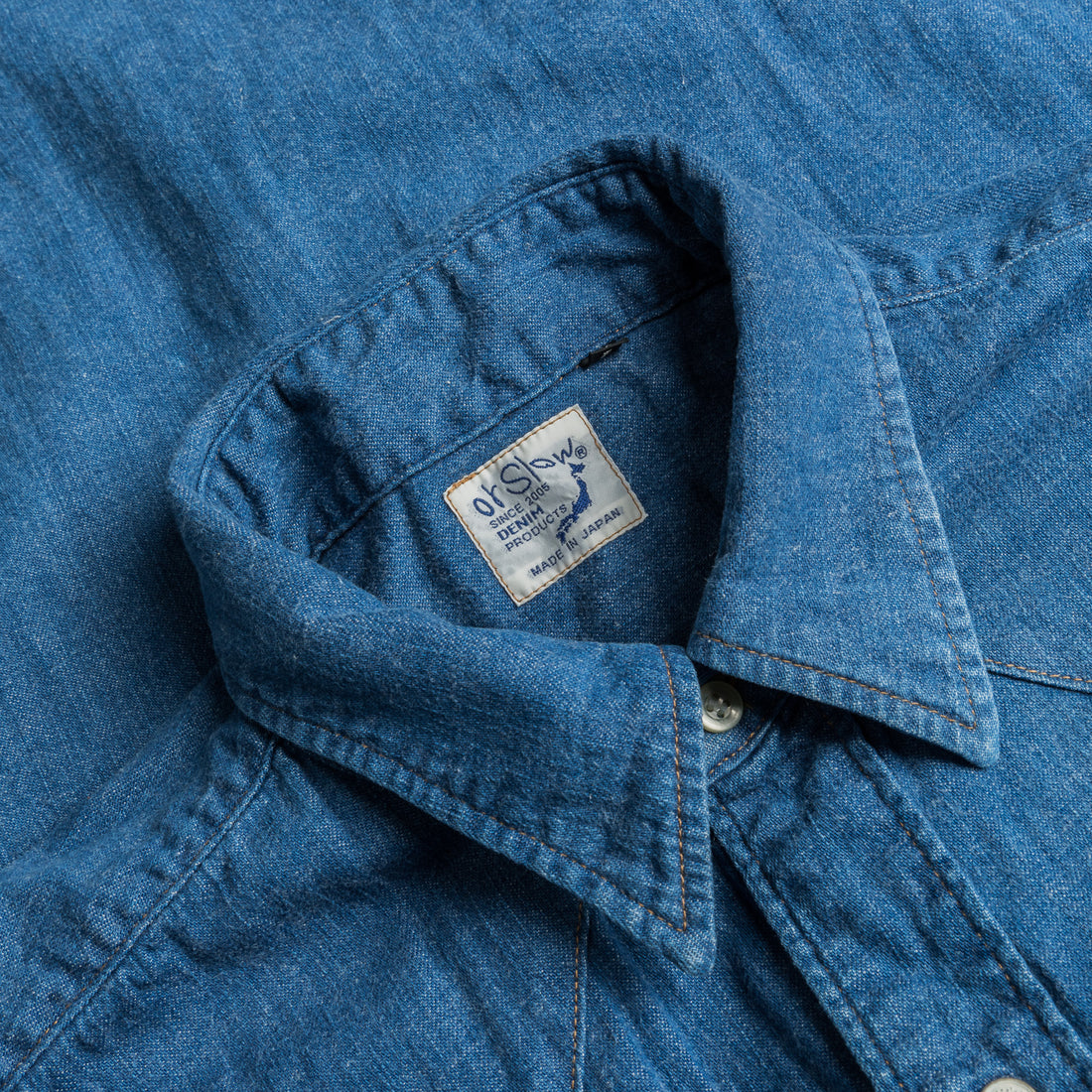 Orslow Denim Western shirt Denim Used