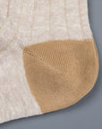 Pantherella Hamada Linen cotton Cream socks