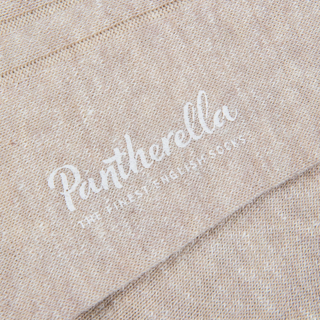 Pantherella Hamada Linen cotton Cream socks