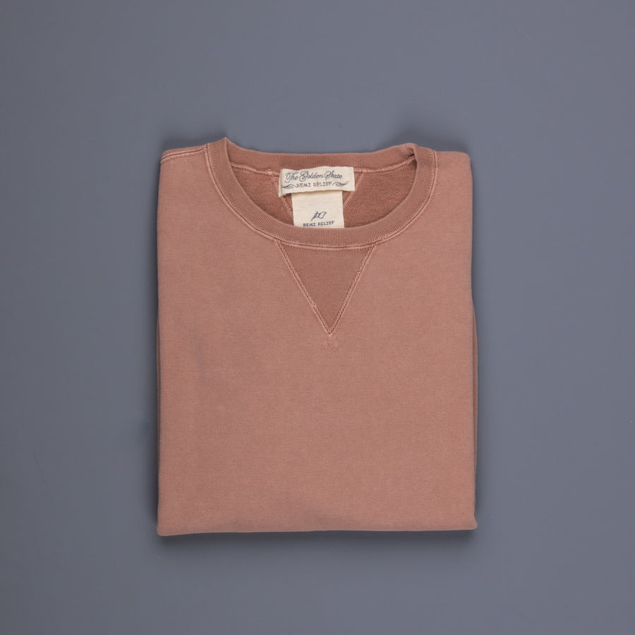 Remi Relief Special Finish Crew Neck Sweatshirt Salmon