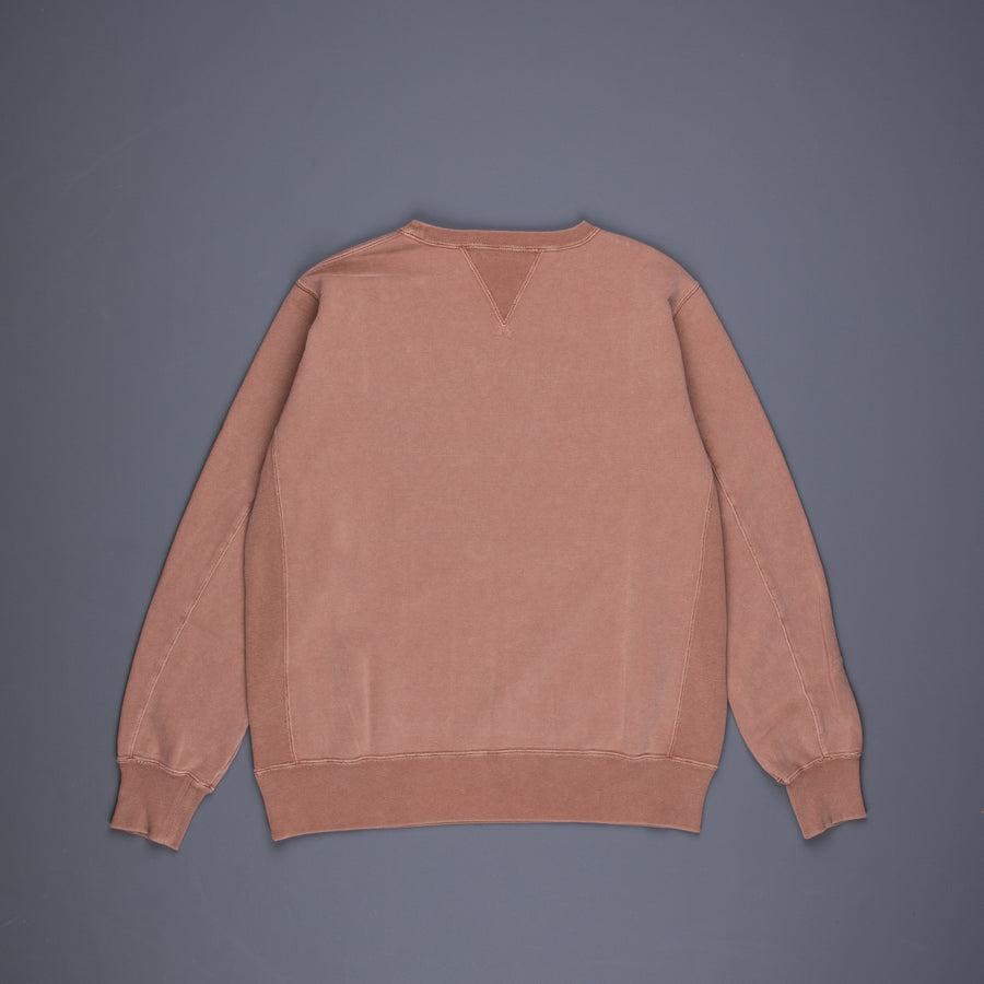 Remi Relief Special Finish Crew Neck Sweatshirt Salmon