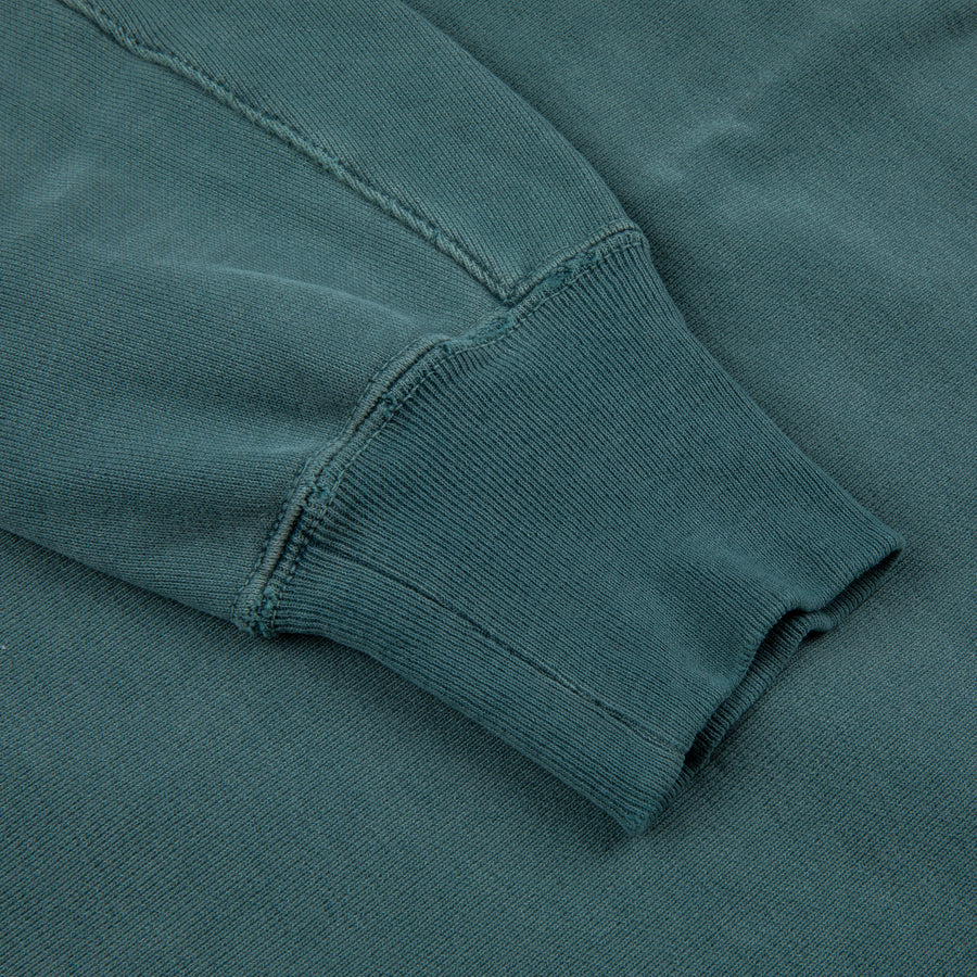 Remi Relief Special Finish Crew Neck Sweatshirt D. Green
