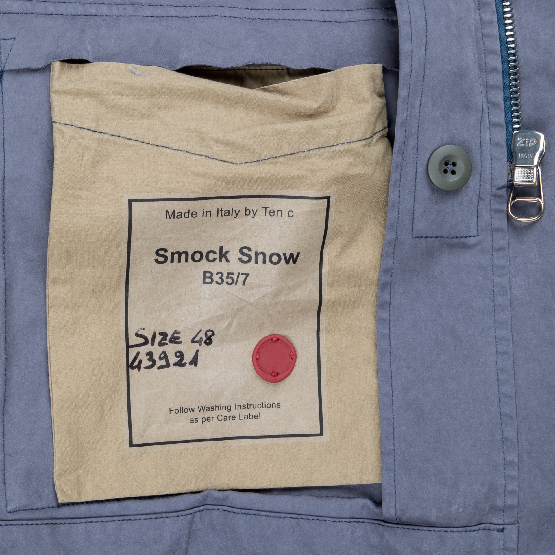 Ten C Snow Smock Grigio