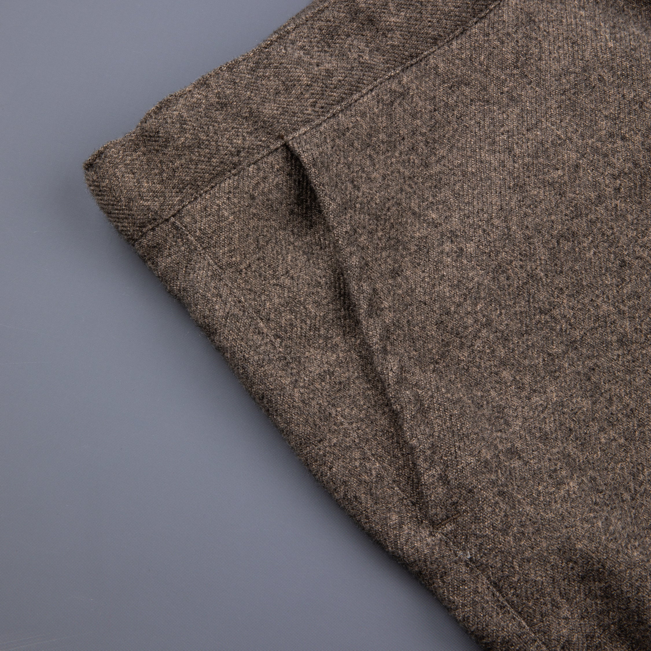 Remi Relief Poly Tweed Pants Beige