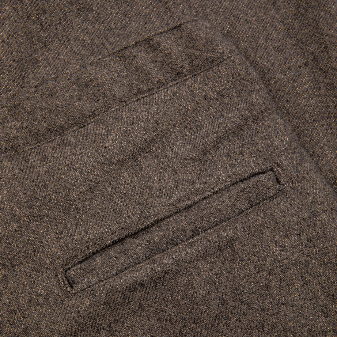 Remi Relief Poly Tweed Pants Beige