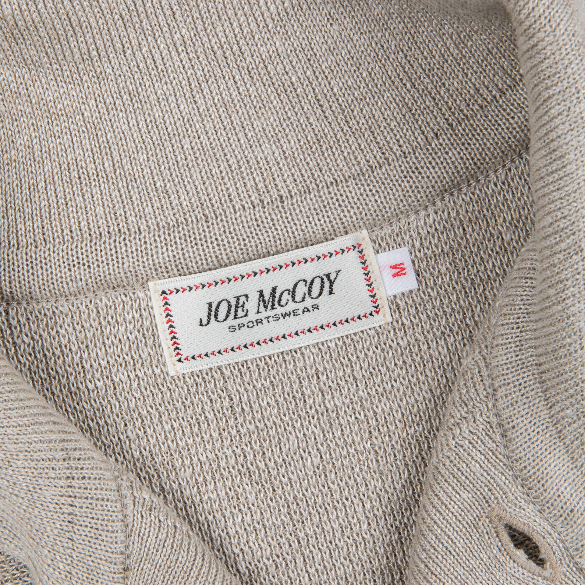 The Real McCoy&#39;s Cotton Rib Knit Collared Shirt Ecru