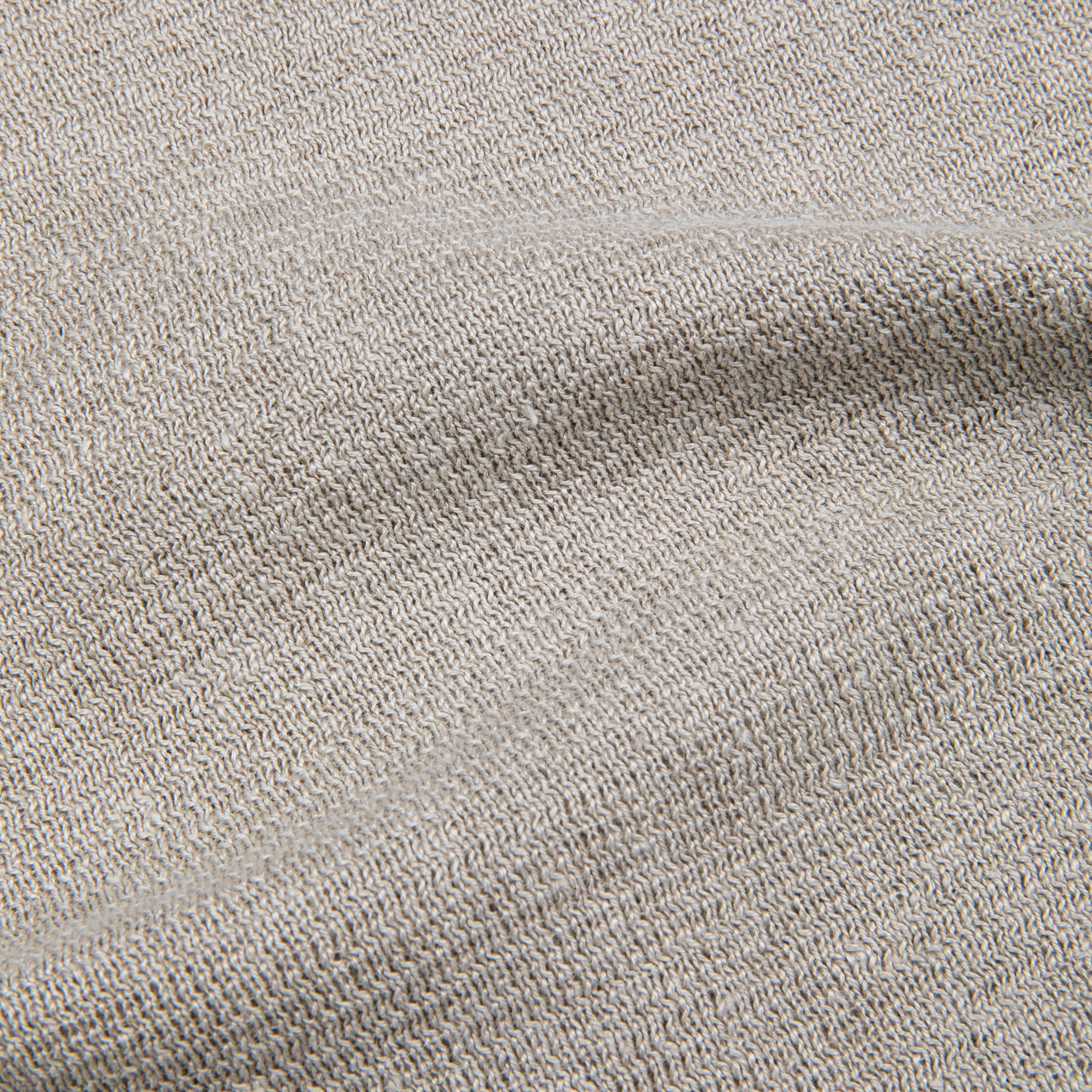 The Real McCoy&#39;s Cotton Rib Knit Collared Shirt Ecru