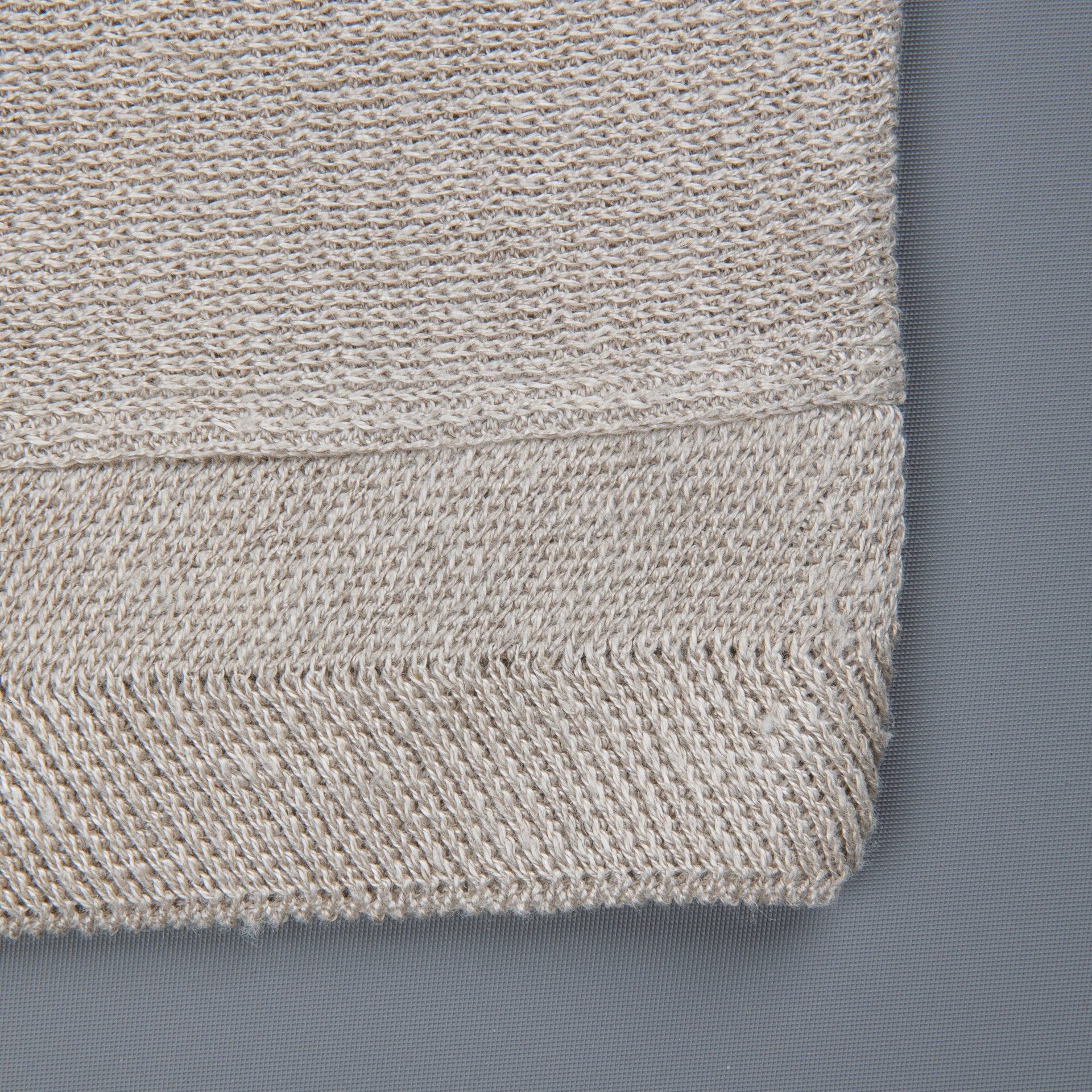 The Real McCoy&#39;s Cotton Rib Knit Collared Shirt Ecru