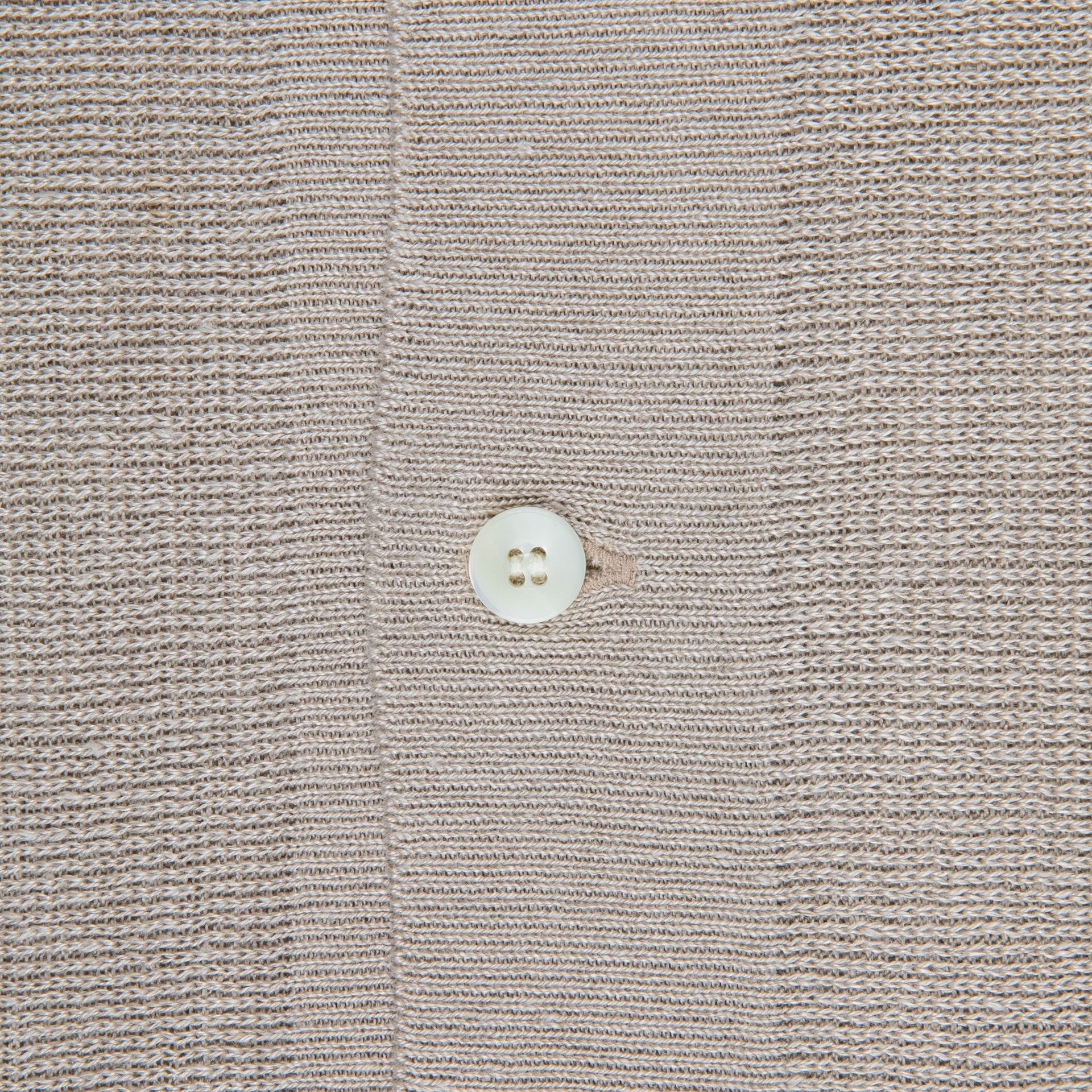 The Real McCoy&#39;s Cotton Rib Knit Collared Shirt Ecru
