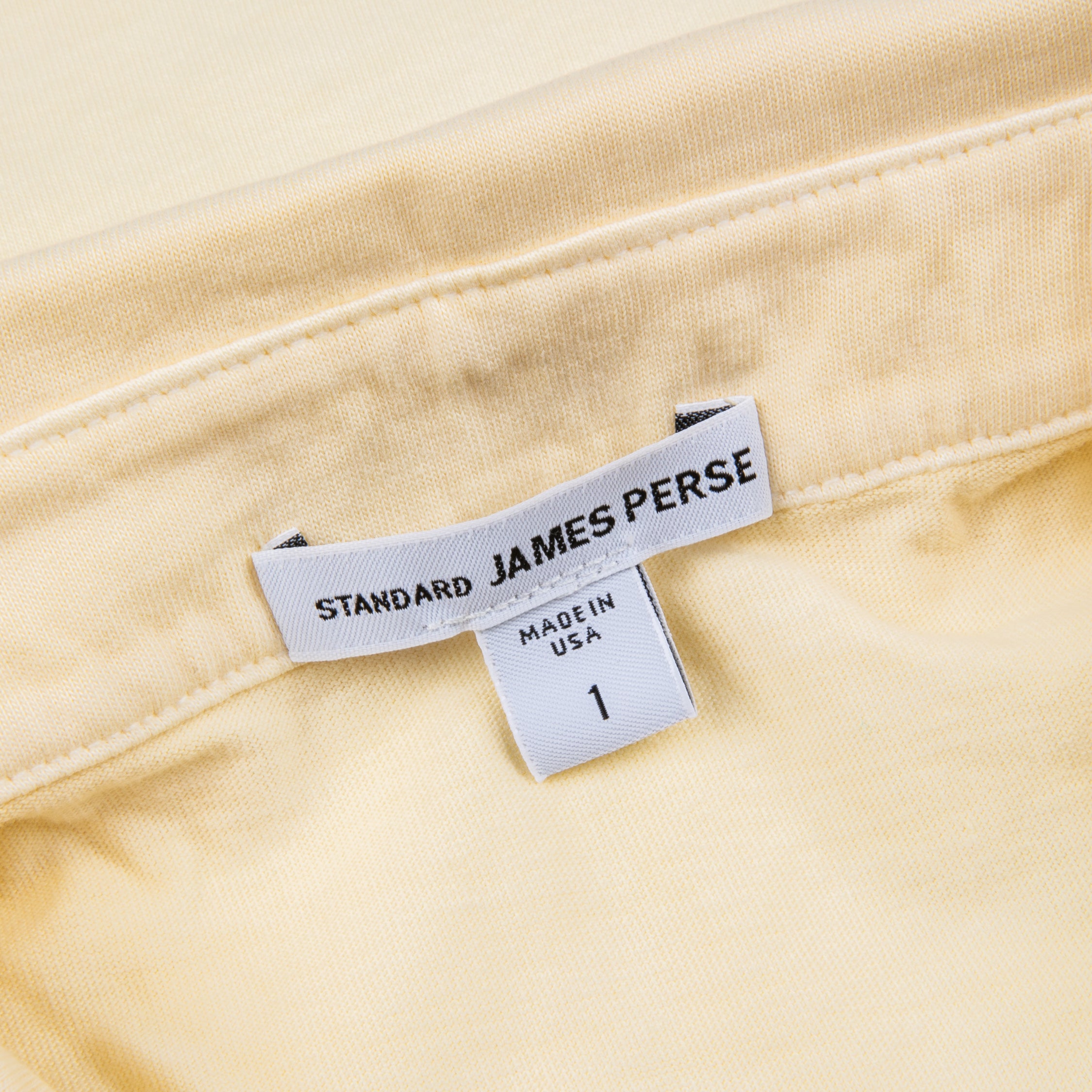 James Perse Revised Polo Naples Yellow Pigment – Frans Boone Store