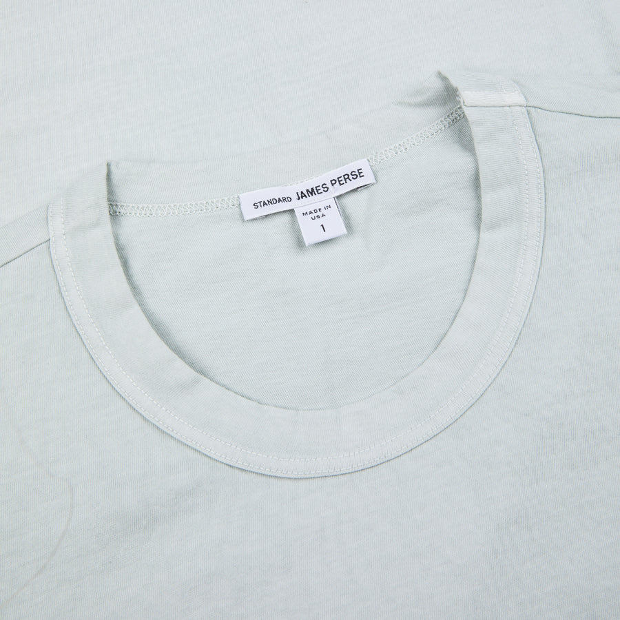 James Perse Crew Neck Tee Celery Pigment