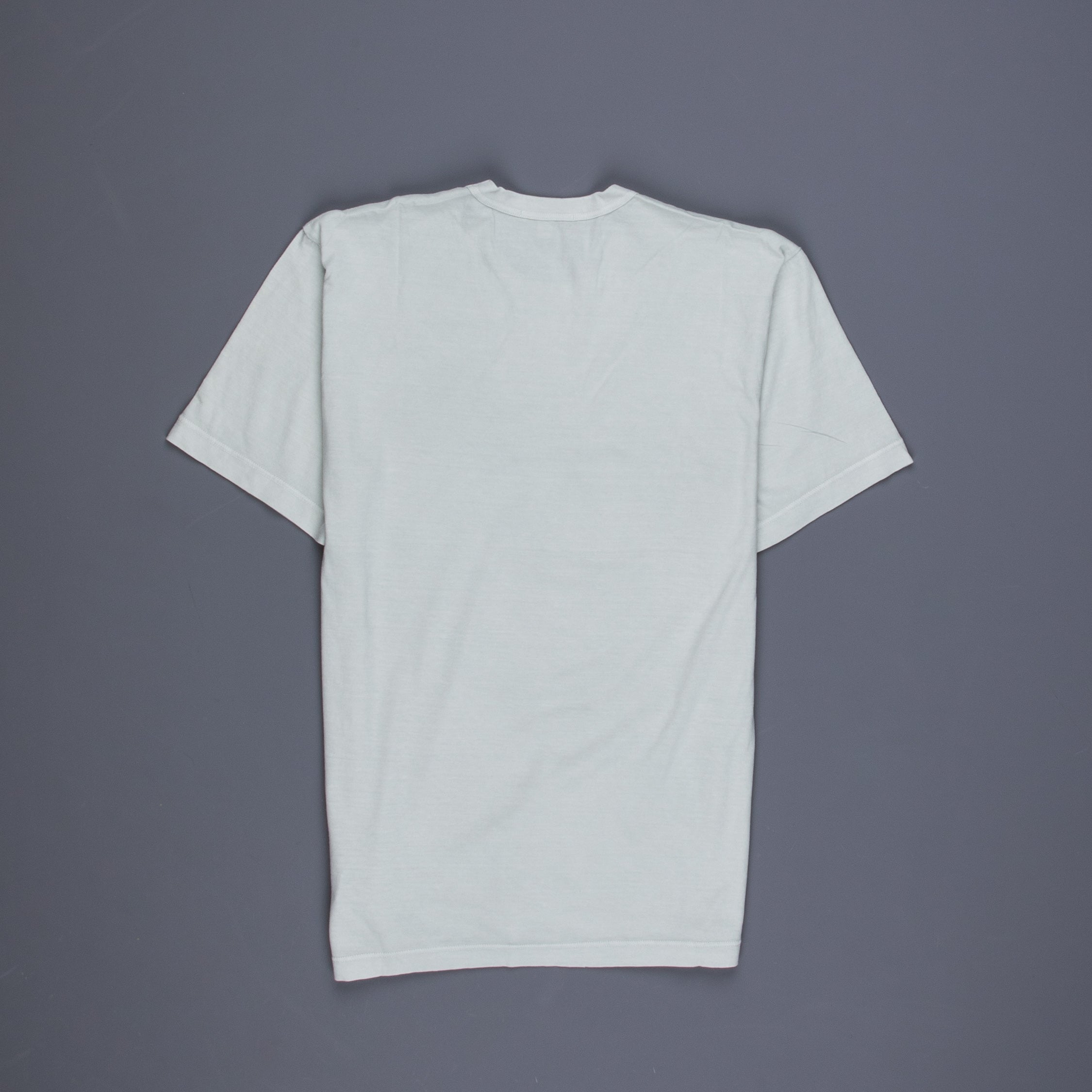 James Perse Crew Neck Pocket Tee Celery Pigment