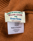 William Lockie x Frans Boone Rob Cashmere Roll-Neck Toffee