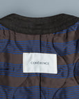 Cohérence Corb II Coat Gabardine Dark Blue