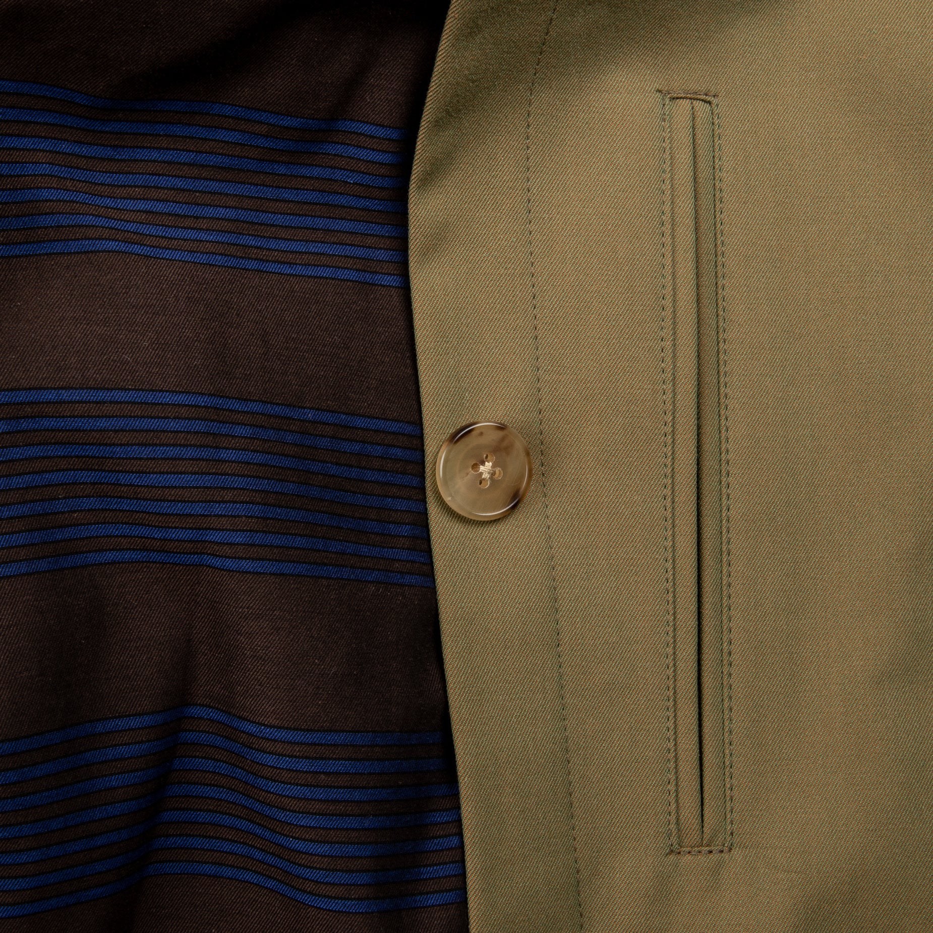 Cohérence Corb II Coat Gabardine Green – Frans Boone Store Cohérence Corb II Coat Gabardine Green – Frans Boone Store
