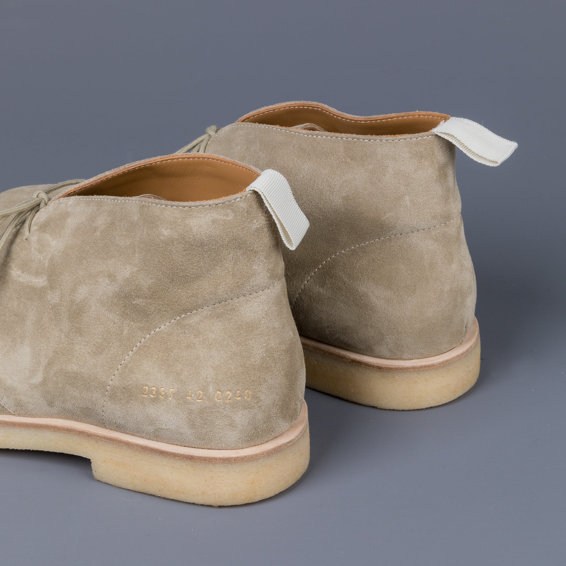 Common Projects Chukka Taupe