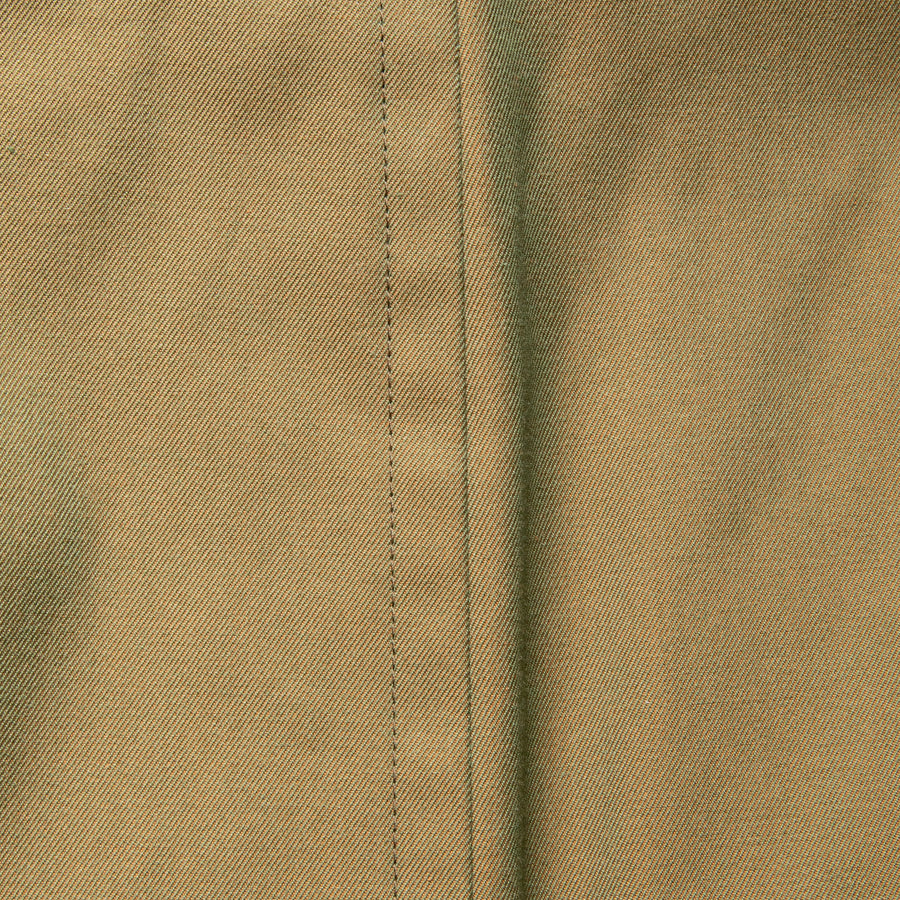 Cohérence Corb II Coat Gabardine Green