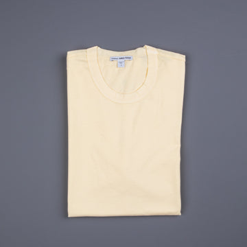 James Perse Crew Neck Tee Naples Yellow Pigment