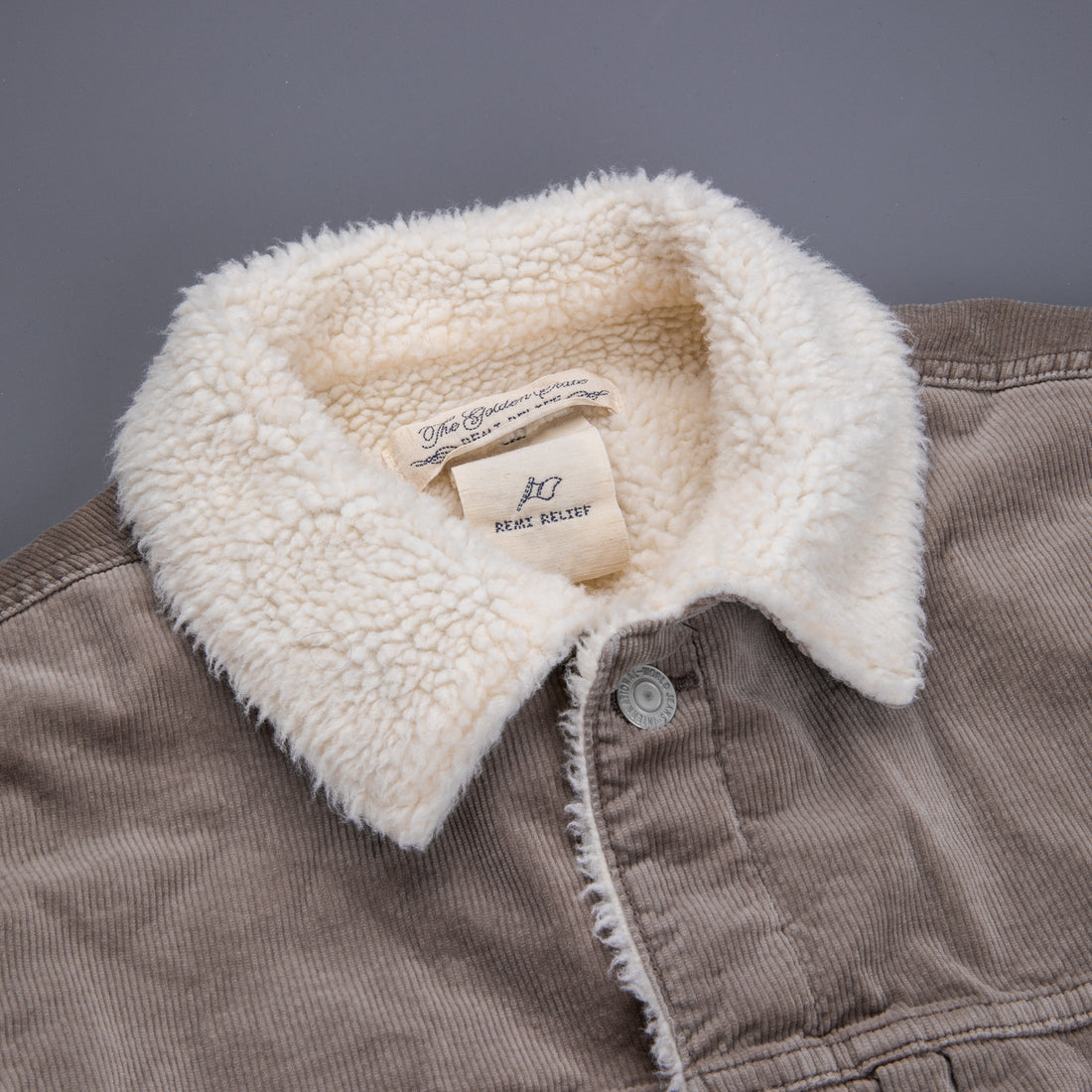 Remi Relief 11-Wale Corduroy 1st Jacket Boa Collar