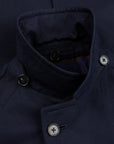 Cohérence Corb II Coat Gabardine Dark Blue