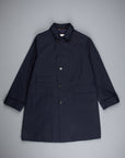 Cohérence Corb II Coat Gabardine Dark Blue