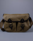 Croots Waxed Canvas Carryall Bag Olive