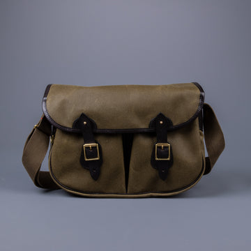 Croots Waxed Canvas Carryall Bag Olive
