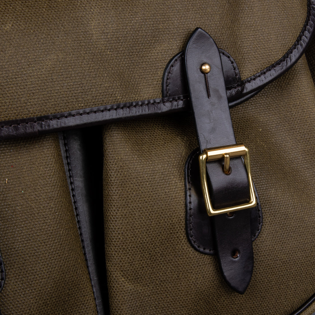 Croots Waxed Canvas Carryall Bag Olive