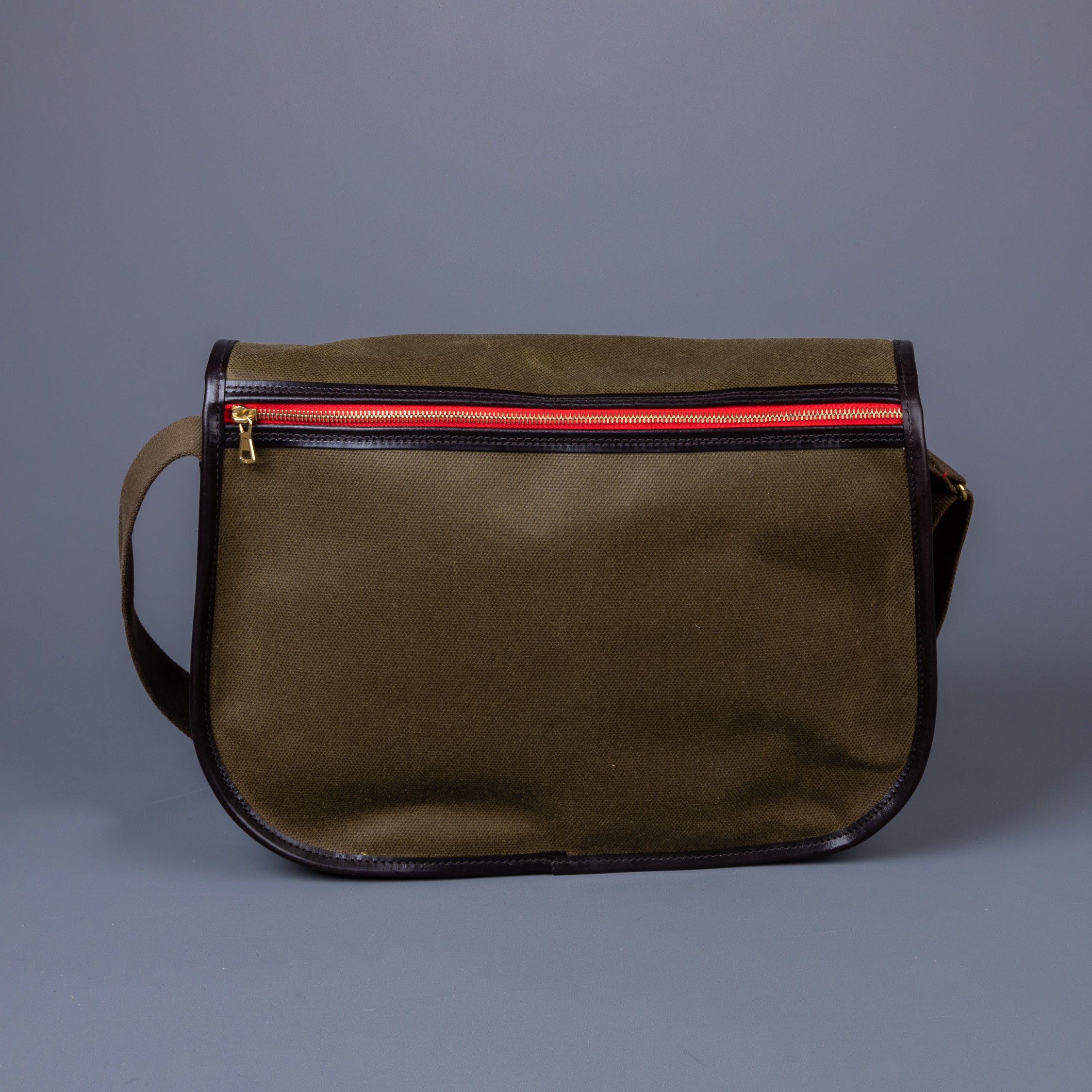 Croots Waxed Canvas Carryall Bag Olive