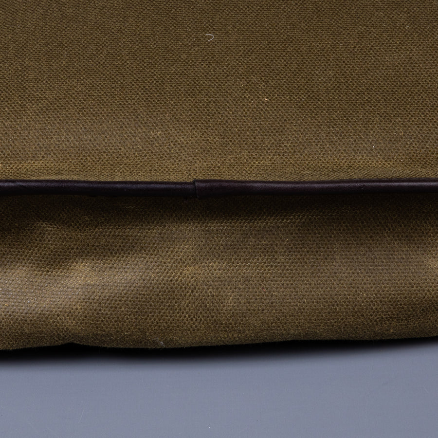 Croots Waxed Canvas Carryall Bag Olive