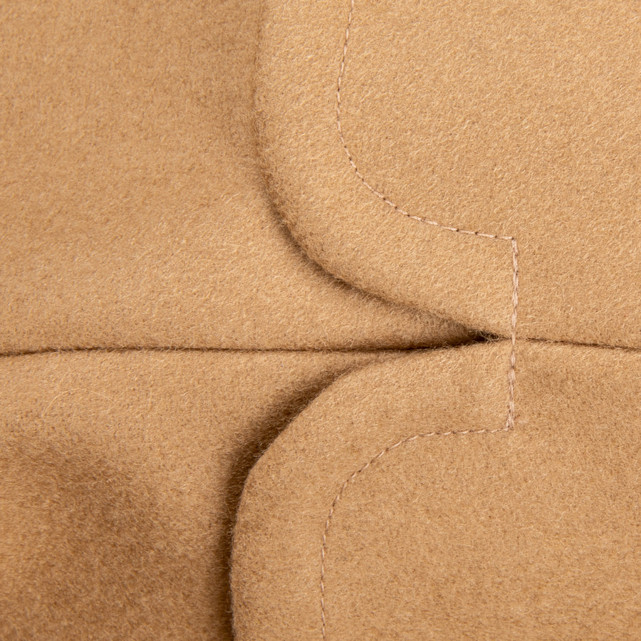 Cohérence Corb Melton Jersey overcoat camel