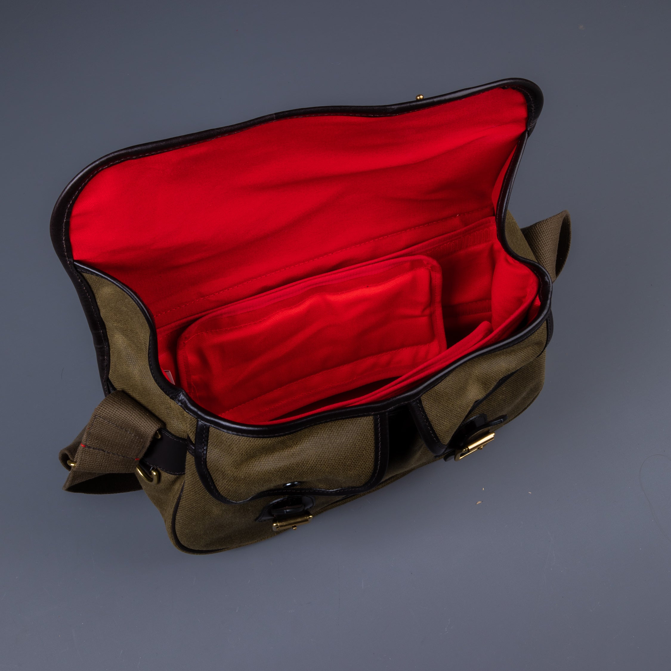Croots Waxed Canvas Carryall Bag Olive