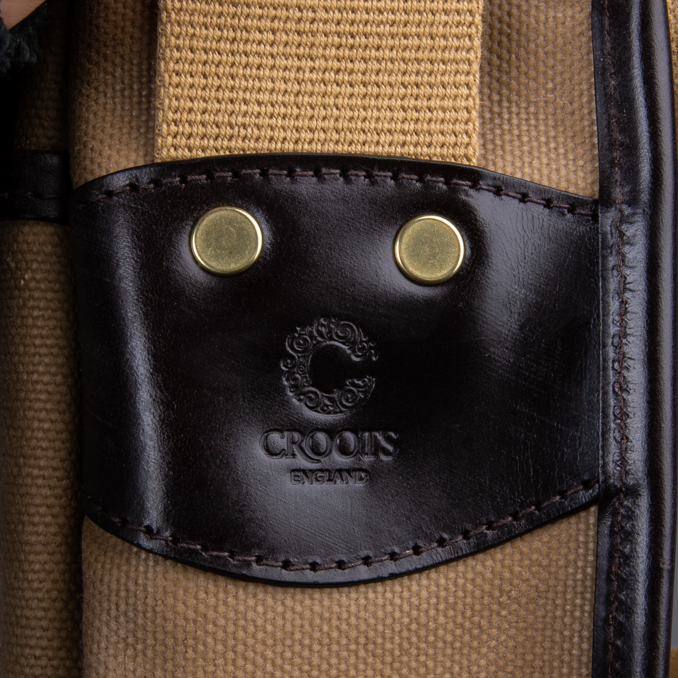 Croots Waxed Canvas Carryall Bag Sand