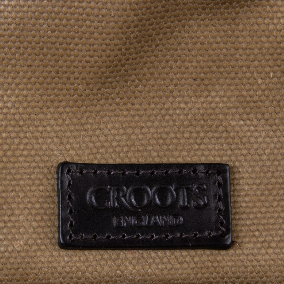 Croots Vintage Waxed Canvas Traveller Bag Sand