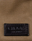 Croots Vintage Waxed Canvas Traveller Bag Sand