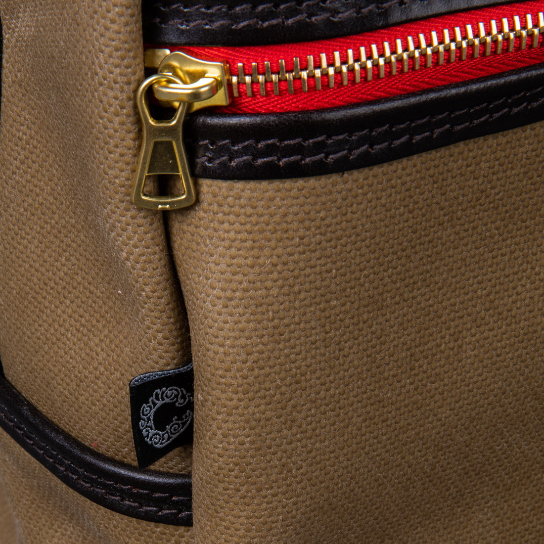 Croots Vintage Waxed Canvas Traveller Bag Sand