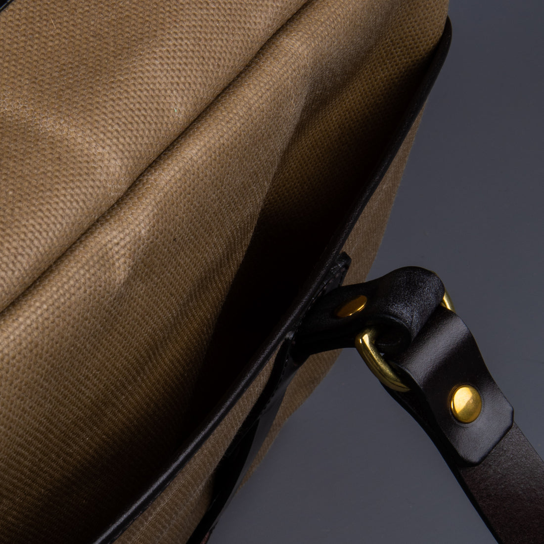 Croots Vintage Waxed Canvas Traveller Bag Sand