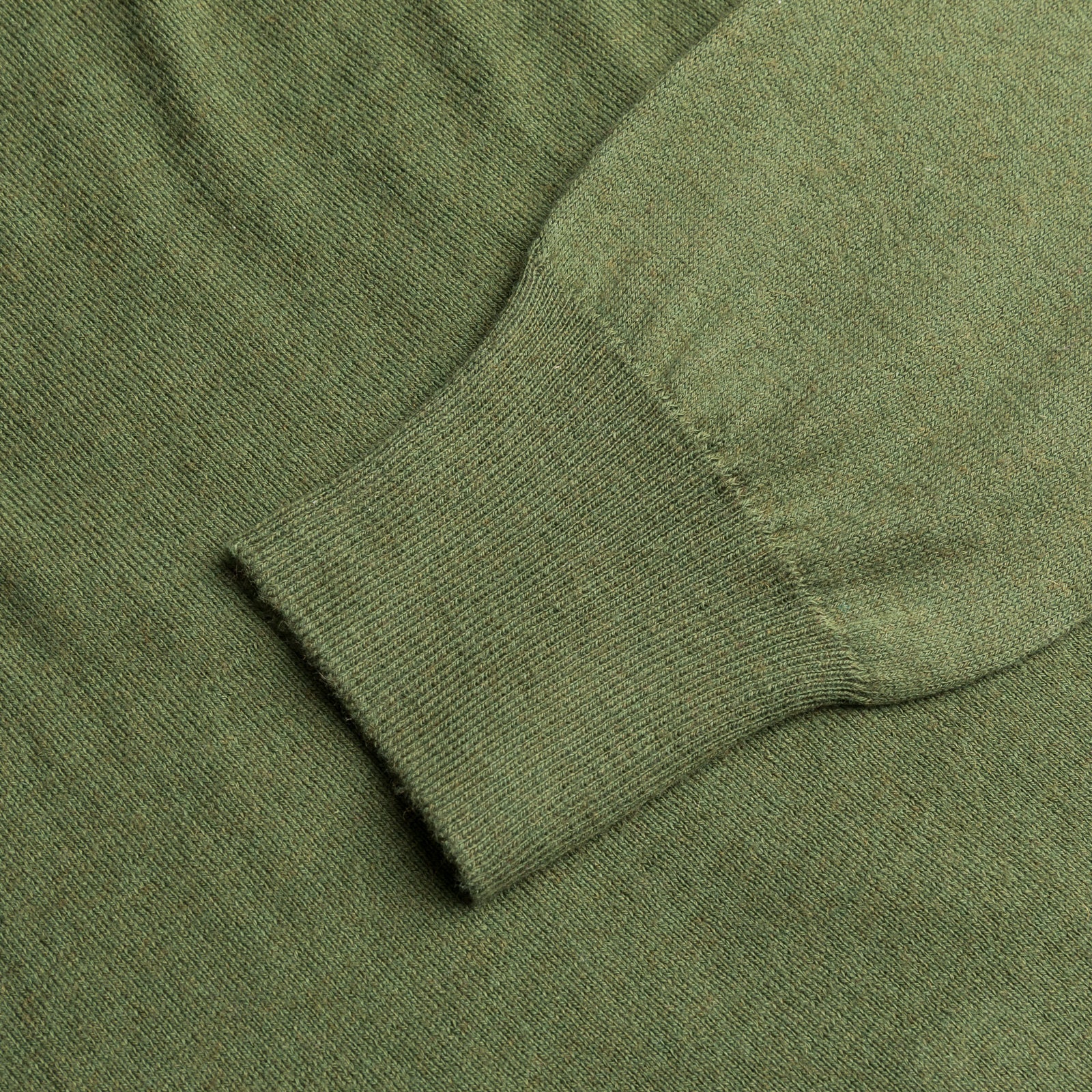 Drumohr Cotton Cashmere ML Polo Verde Ginepro