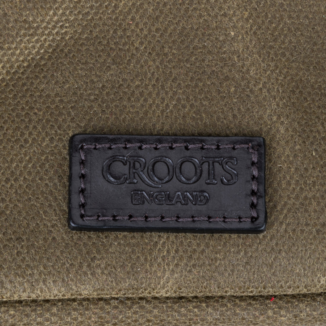 Croots Vintage Waxed Canvas Holdall Olive - Large