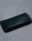 Croots Malton Bridle Leather Worker Wallet Racing Green