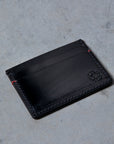 Croots Malton Bridle Leather Credit Card Holder Dark Havana
