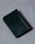 Croots Malton Bridle Leather Passport Wallet Racing Green