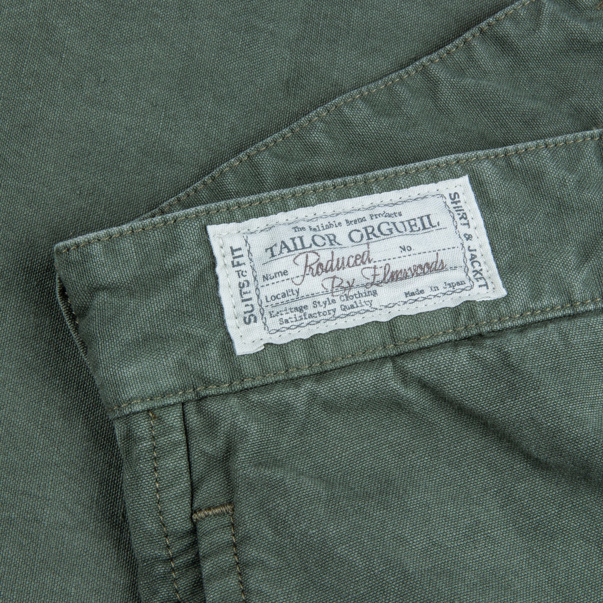 Orgueil OR-1084 British army Trousers Green – Frans Boone Store