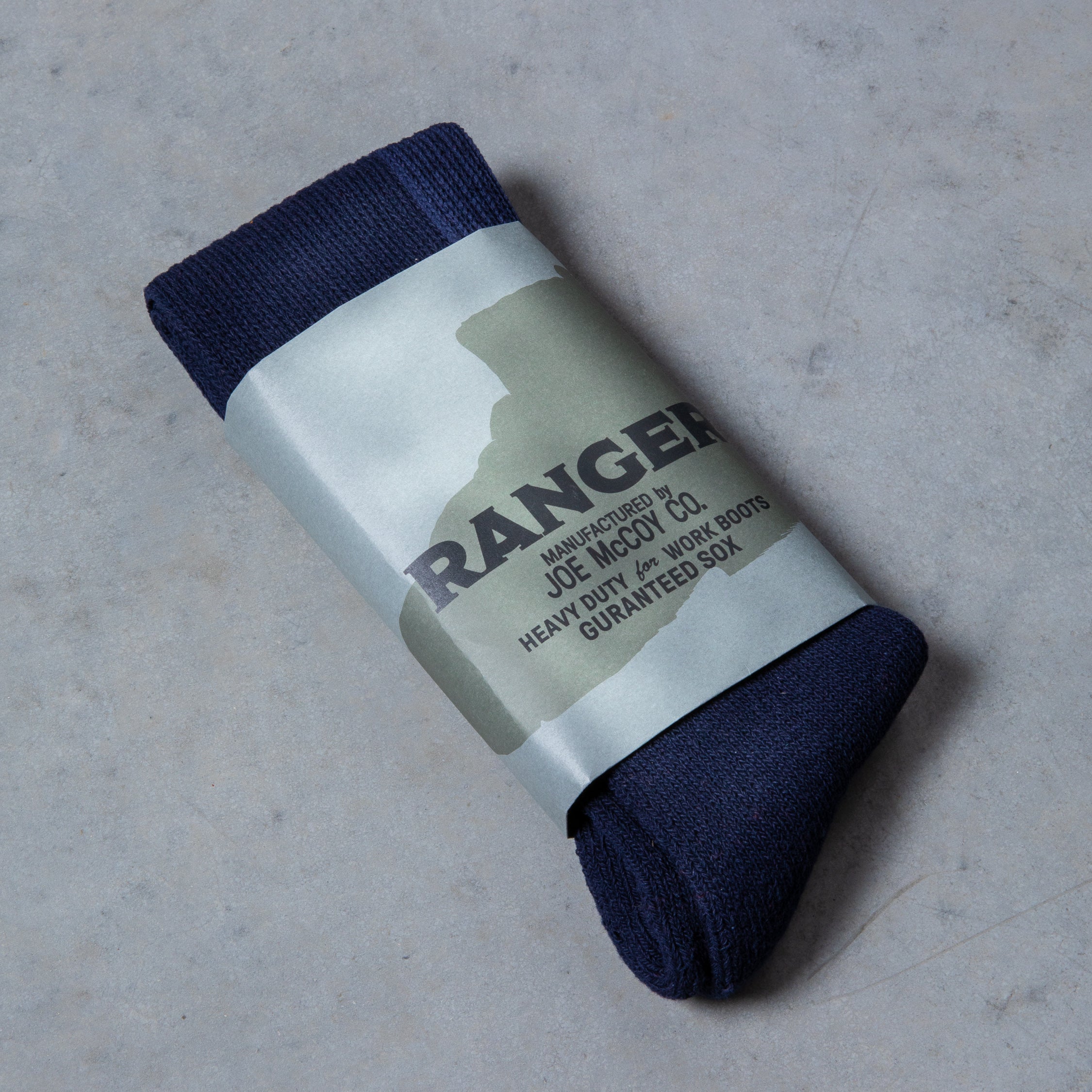 The Real McCoy&#39;s Boot Socks &#39;Ranger&#39; Navy