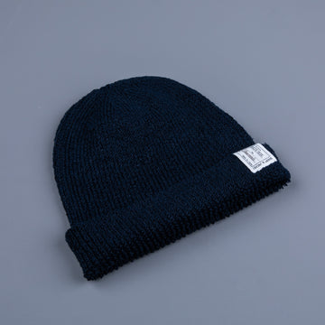 Orgueil Linen Watch Cap Blue Navy
