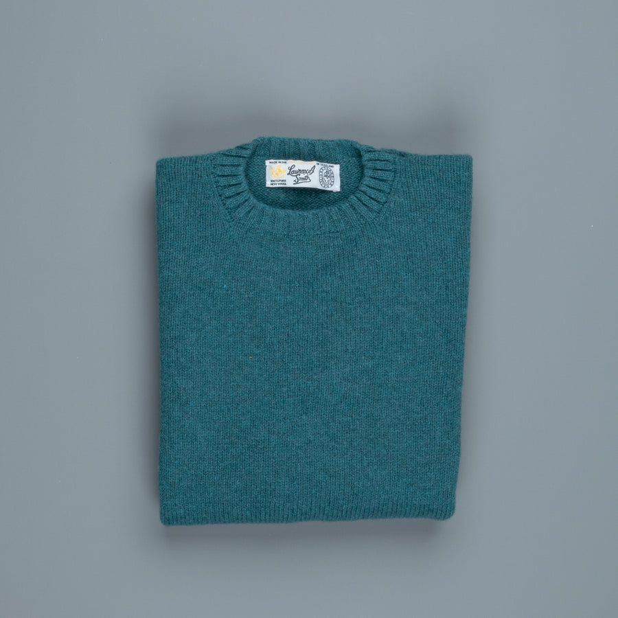 Laurence J. Smith Super soft Seamless Crew Neck Pullover Light Storm
