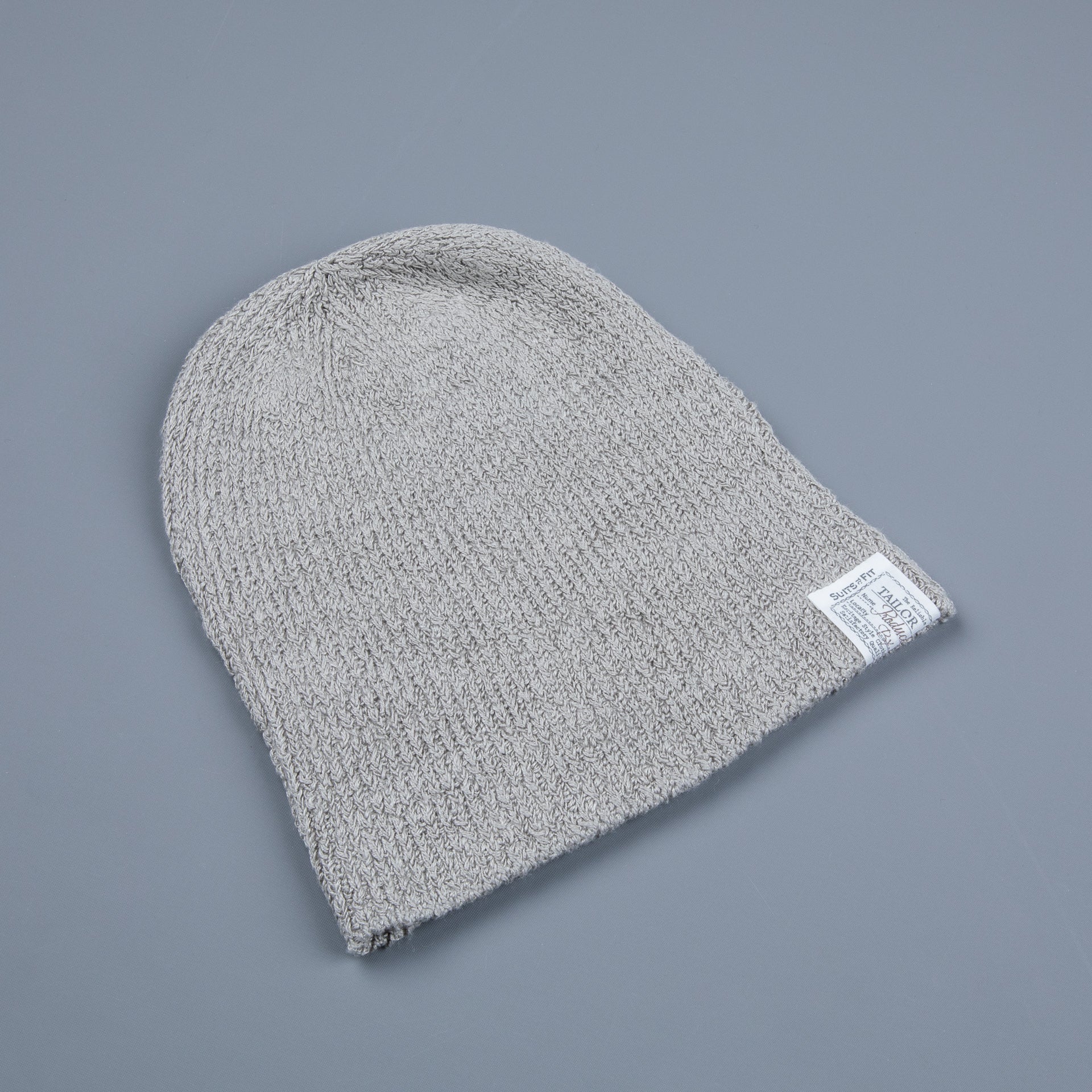 Orgueil Linen Watch Cap Light Grey